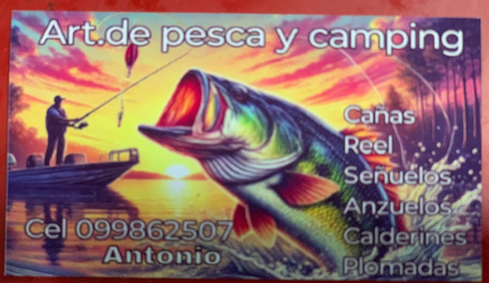 Artículos de Pesca y Camping