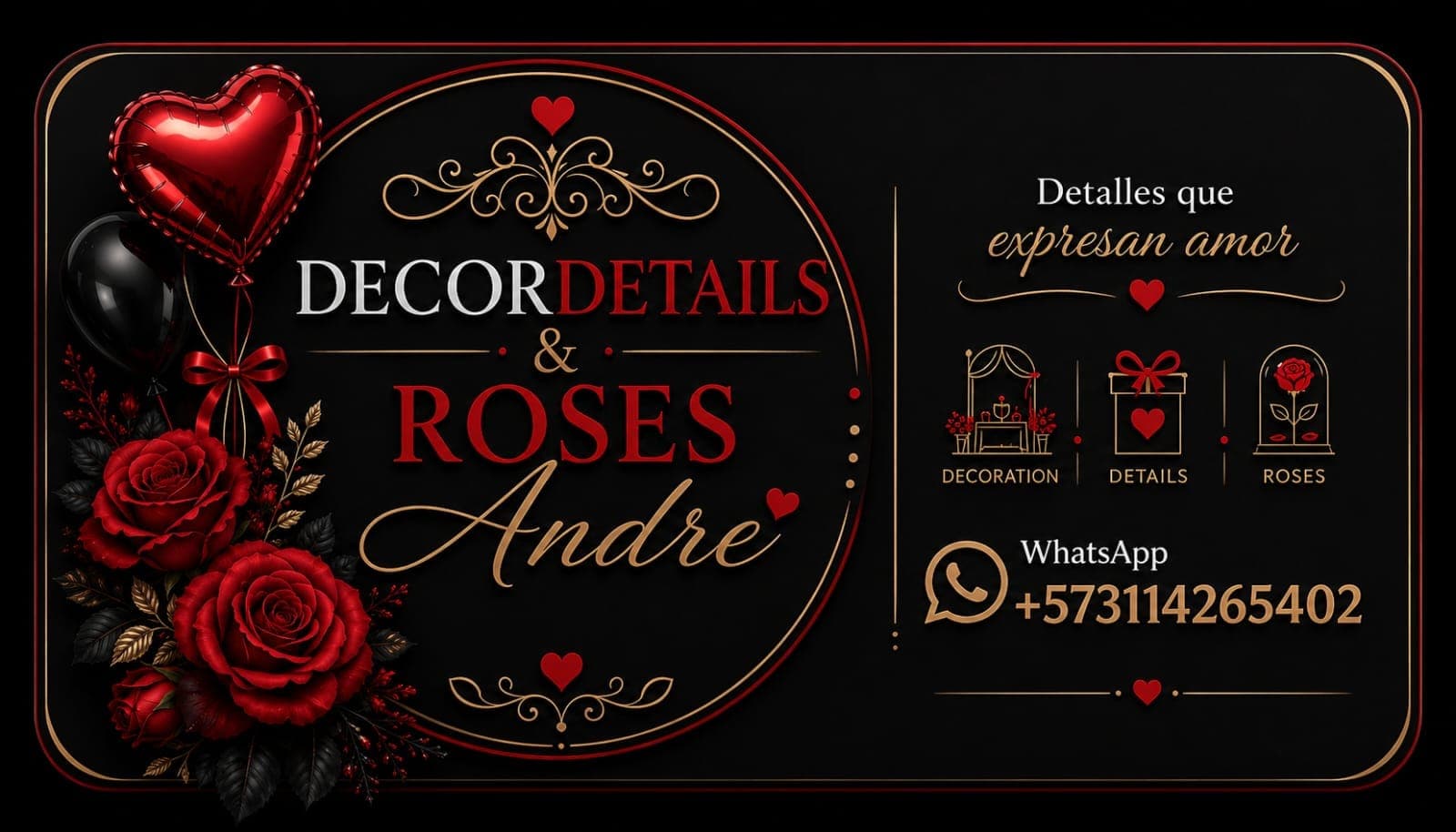 decordetails y rose andre