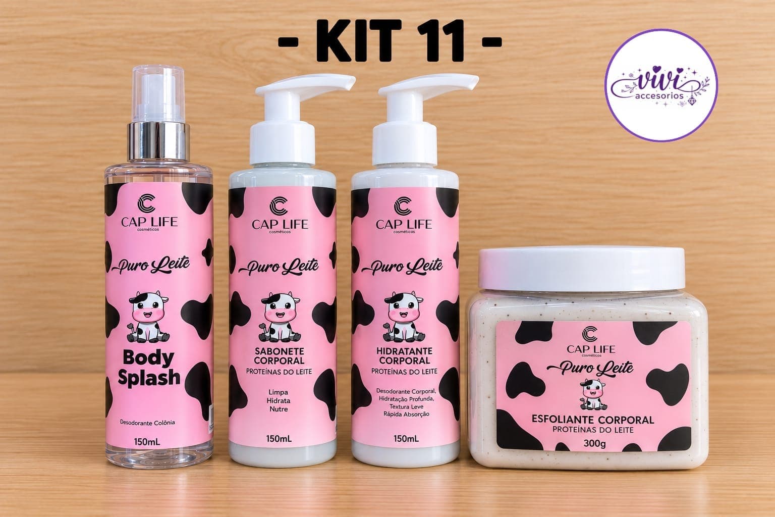 Kit 11 – Línea Puro Leite — imagen 1 de 1