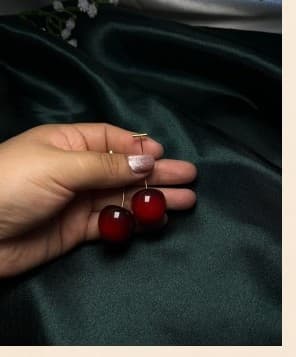 Aretes Cereza — imagen 1 de 1