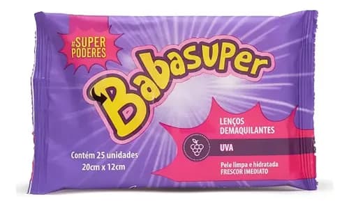 Toallitas Desmaquillantes Babasuper Uva — imagen 1 de 1