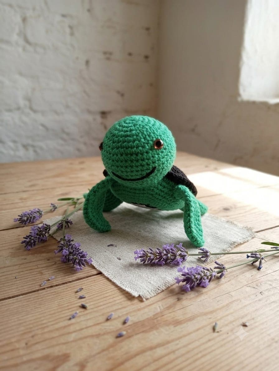 Tortuga Marina Tejida a Crochet (Amigurumi) — imagen 1 de 2