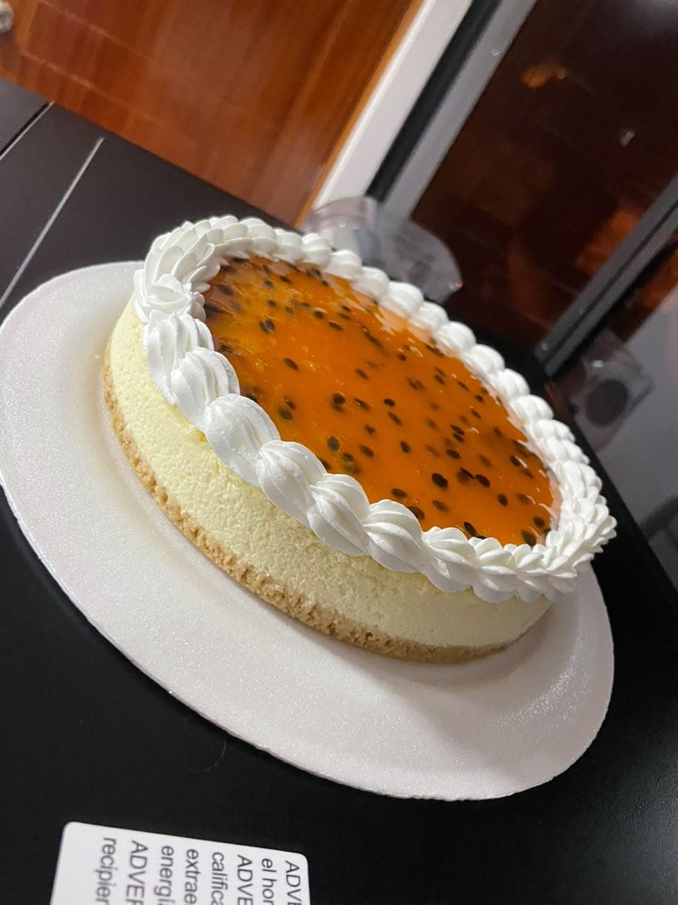 Cheesecake de Maracuya