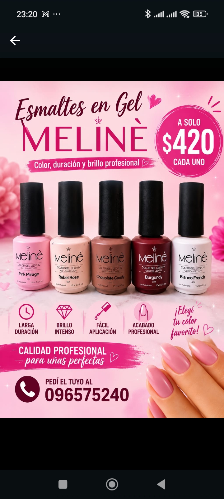 ESMALTES MELINE