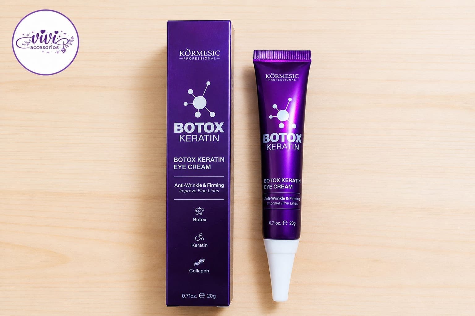 Crema Contorno de Ojos Botox Keratin Kormesic — imagen 1 de 1