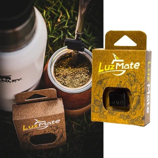 Luz Led para Mate Bombilla Noche Estudio Camping