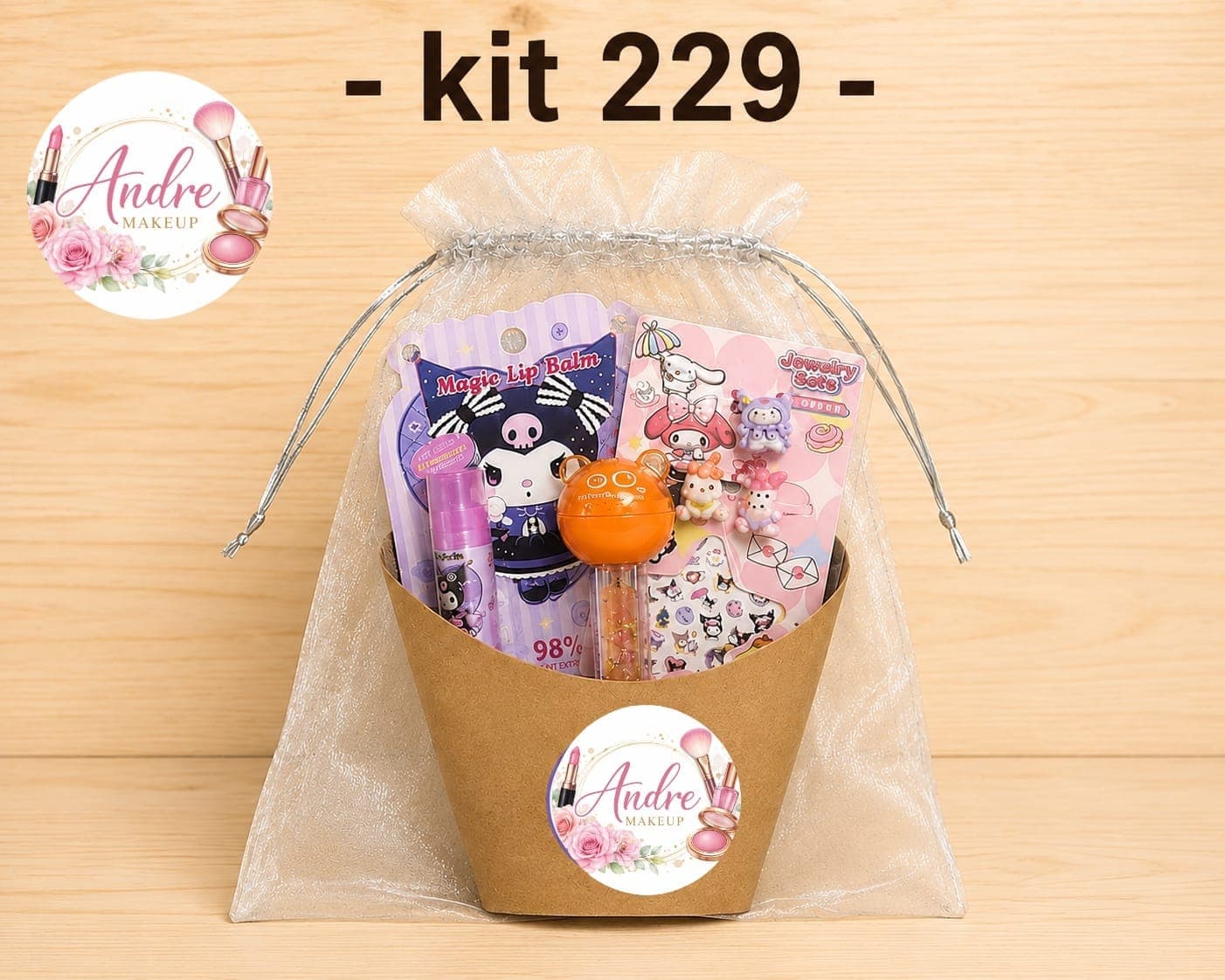 ✨ Kit 229 – Kuromi & My Melody 💜🩷✨ — imagen 1 de 1