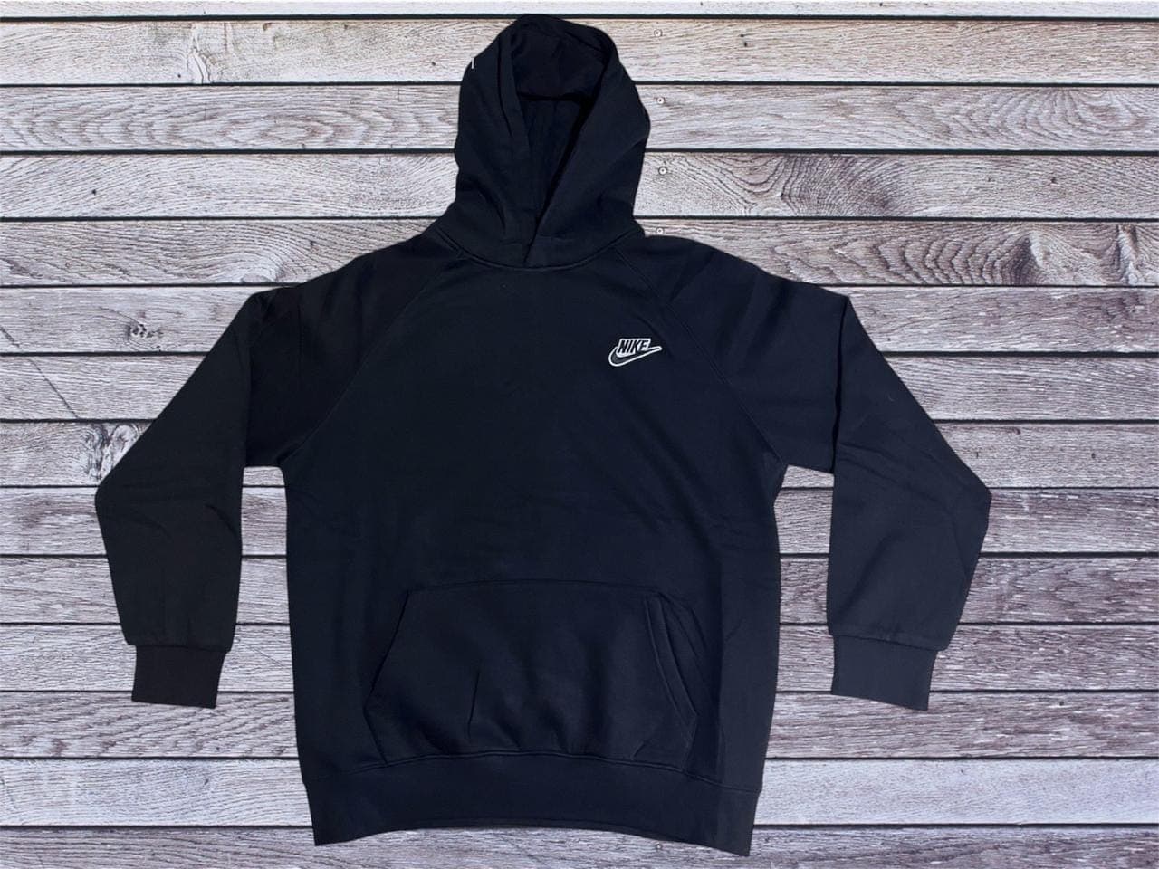 Hoodie negra casual