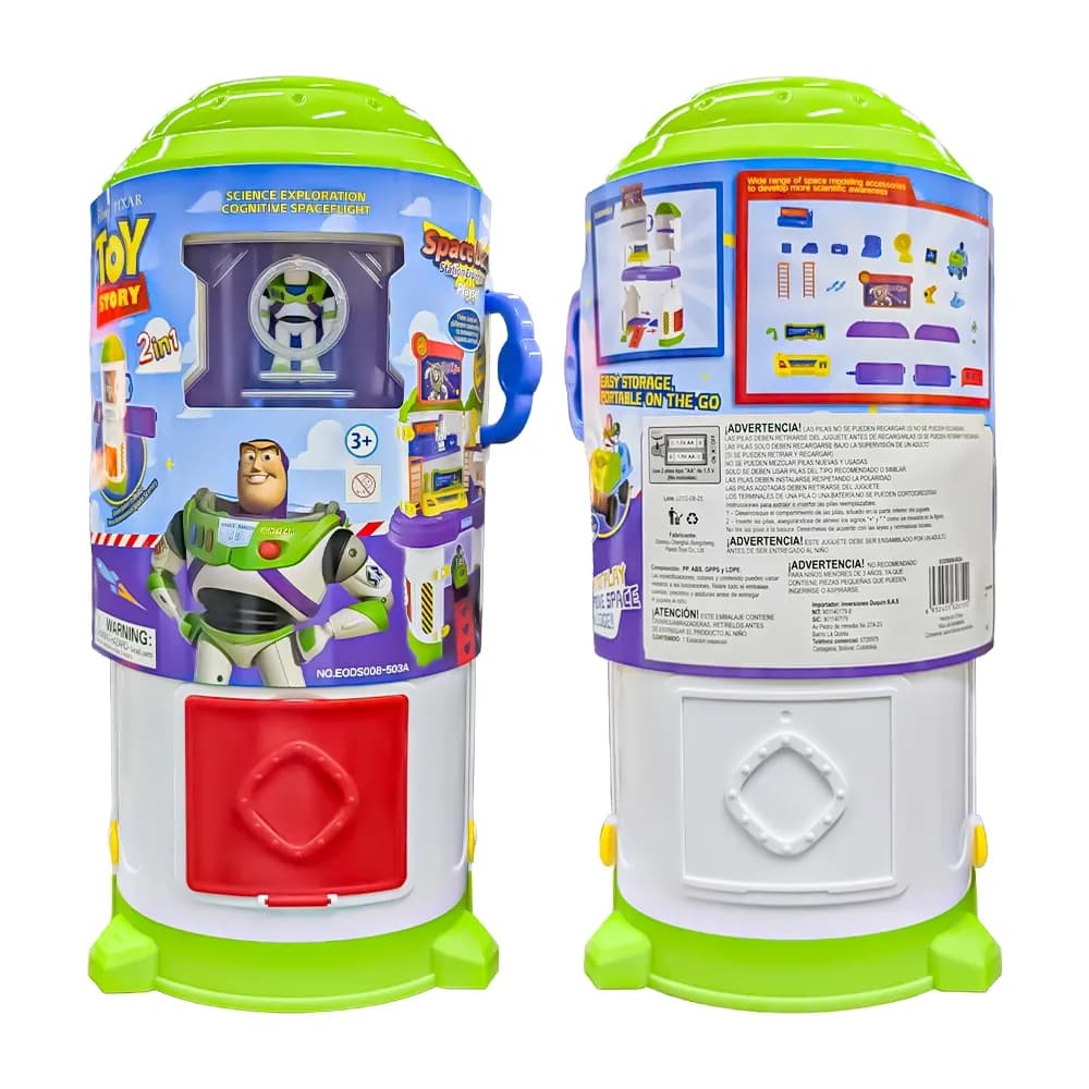 Estación Espacial 2 En 1 Toy Story Buzz Lightyear Disney