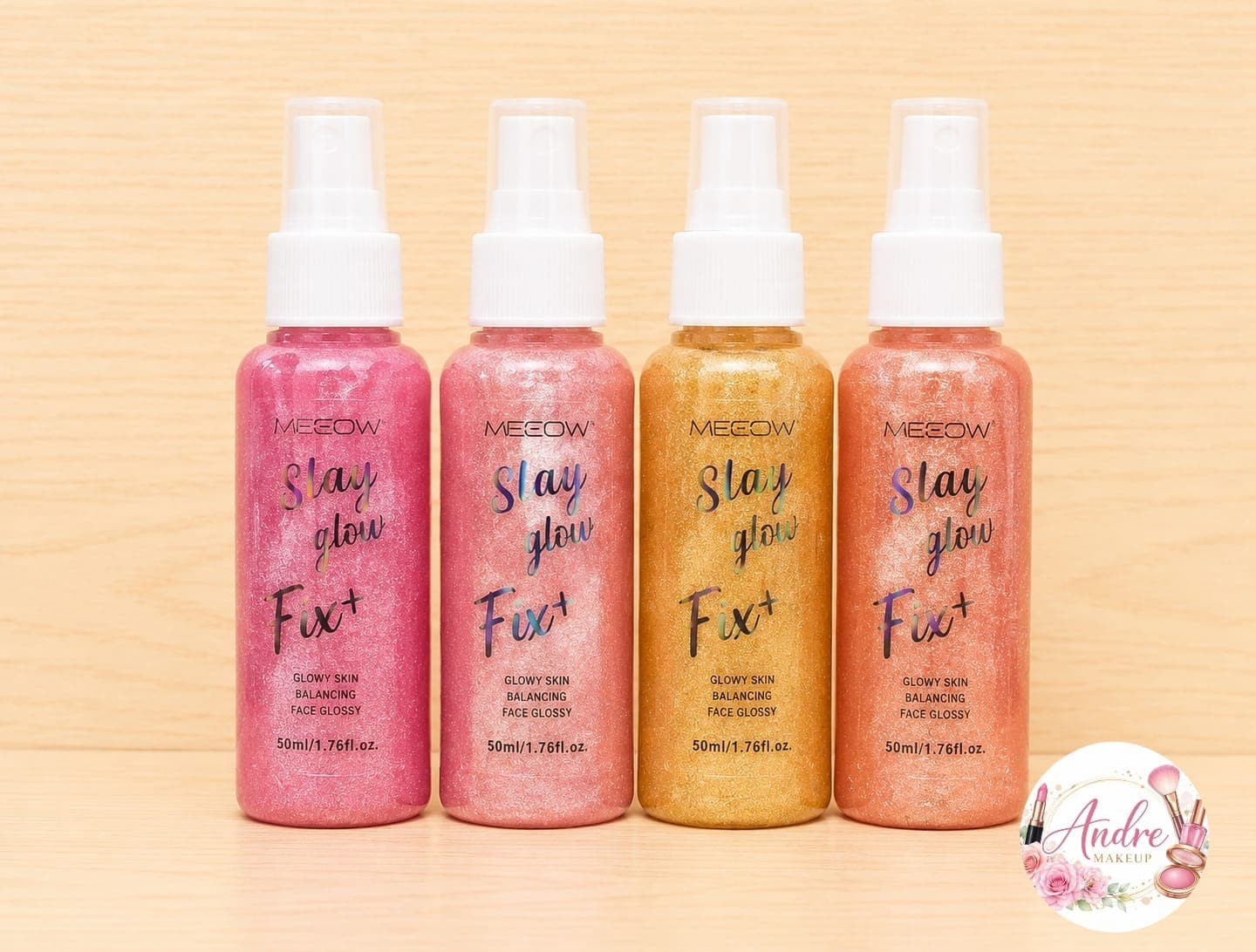 ✨ Spray Iluminador “Stay Glow Fix” Meisow ✨ — imagen 1 de 1