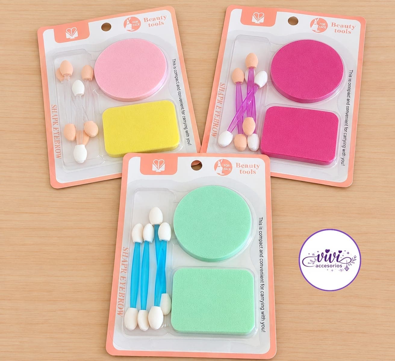 Set de Esponjas + Aplicadores (Beauty Tools) — imagen 1 de 1
