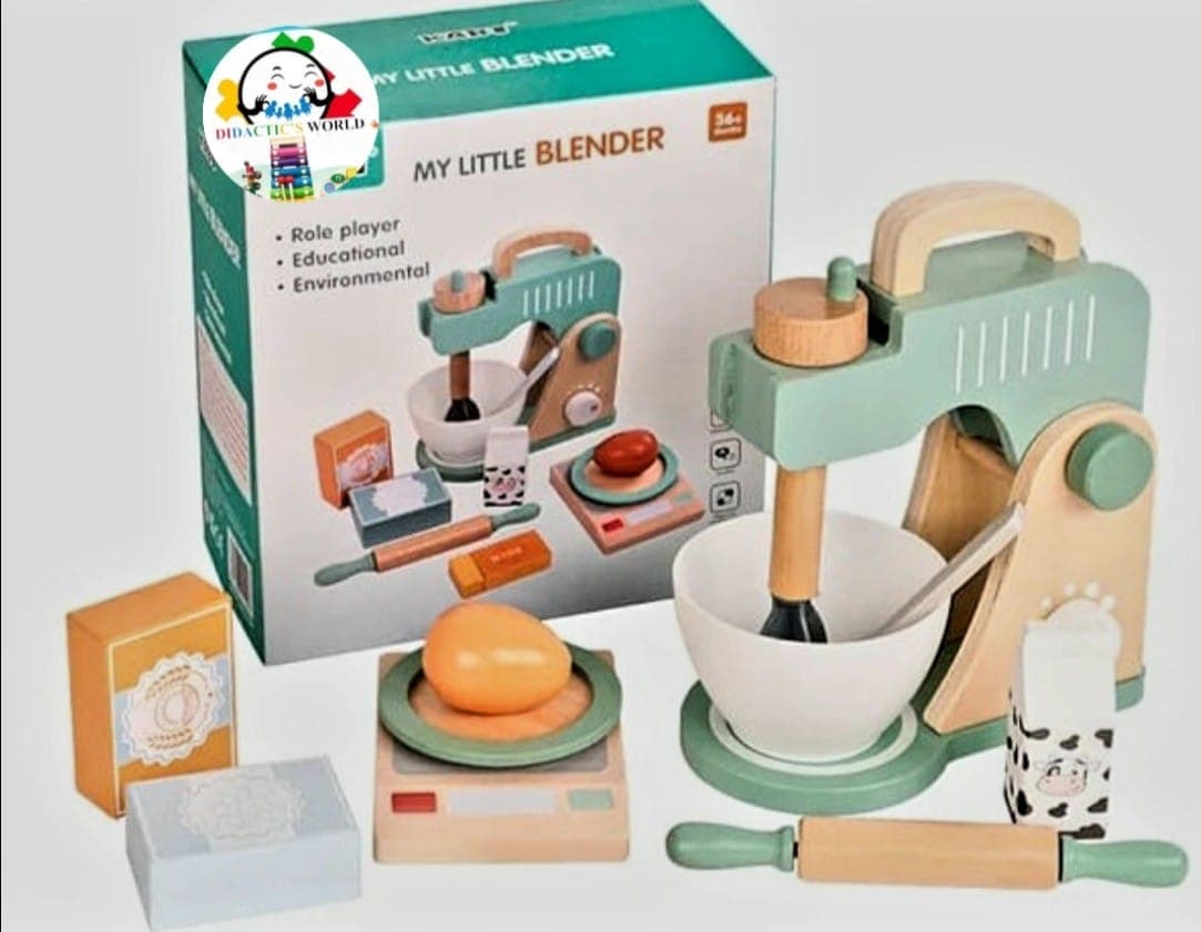 Batidora Coquette de madera — imagen 1 de 1