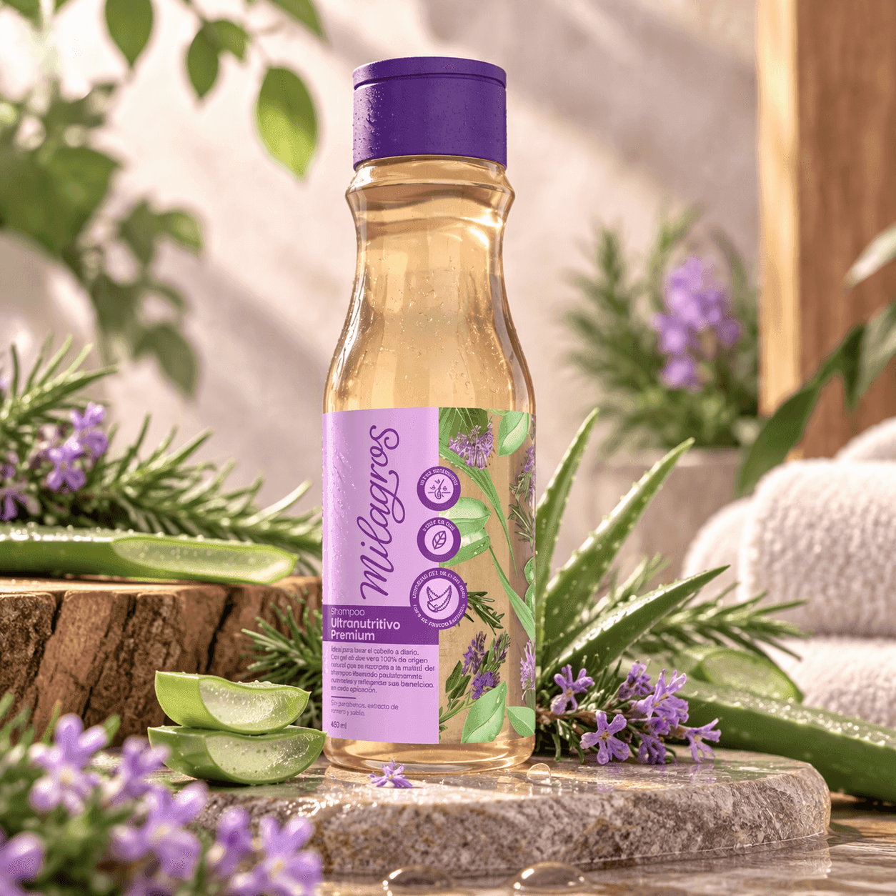 Shampoo Ultra Nutritivo Premium 450ml — Milagros