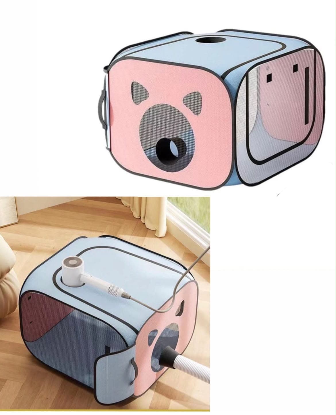 Cabina secadora para mascotas