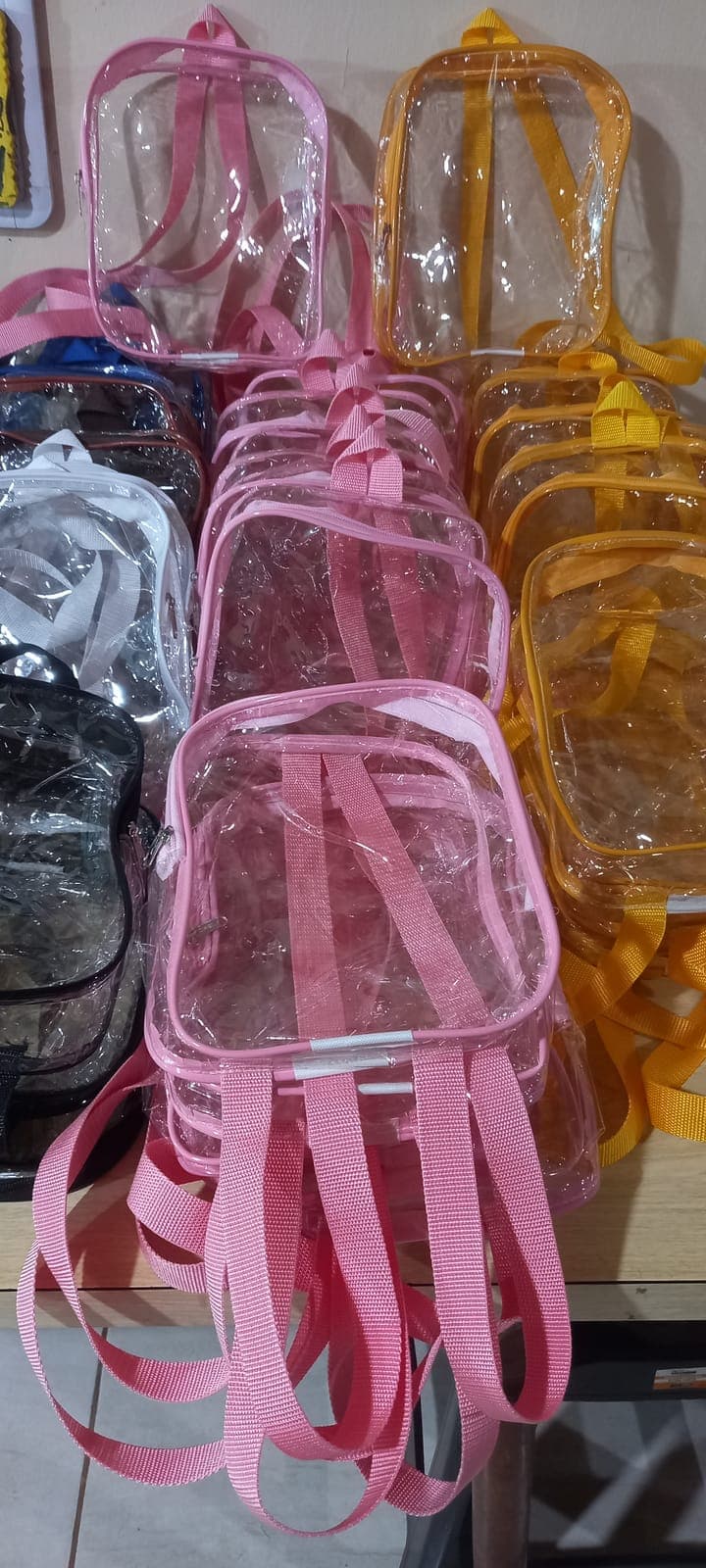 Mochilitas pvc