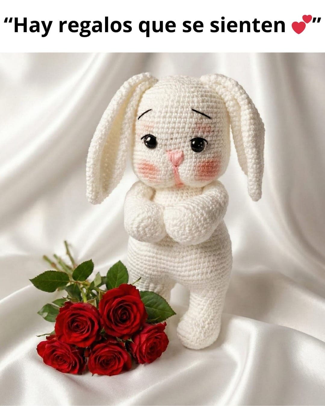Conejito de Crochet Artesanal – Muñeco de Apego Tejido a Mano — imagen 1 de 8