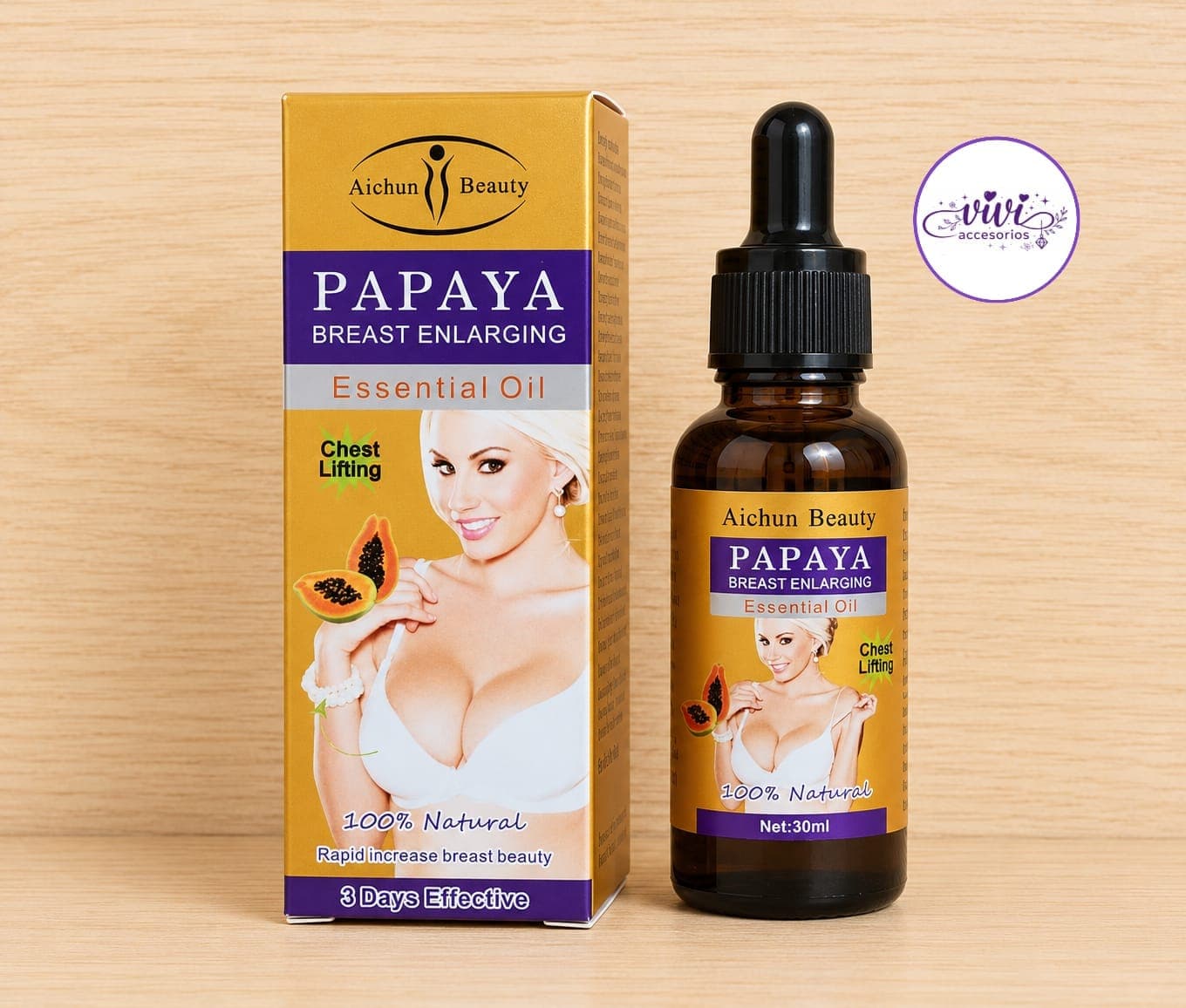 ACEITE ESENCIAL AICHUN BEAUTY PAPAYA — imagen 1 de 1
