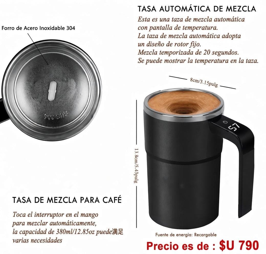 Taza Magnética Automatizada - Mezcladora — imagen 1 de 1