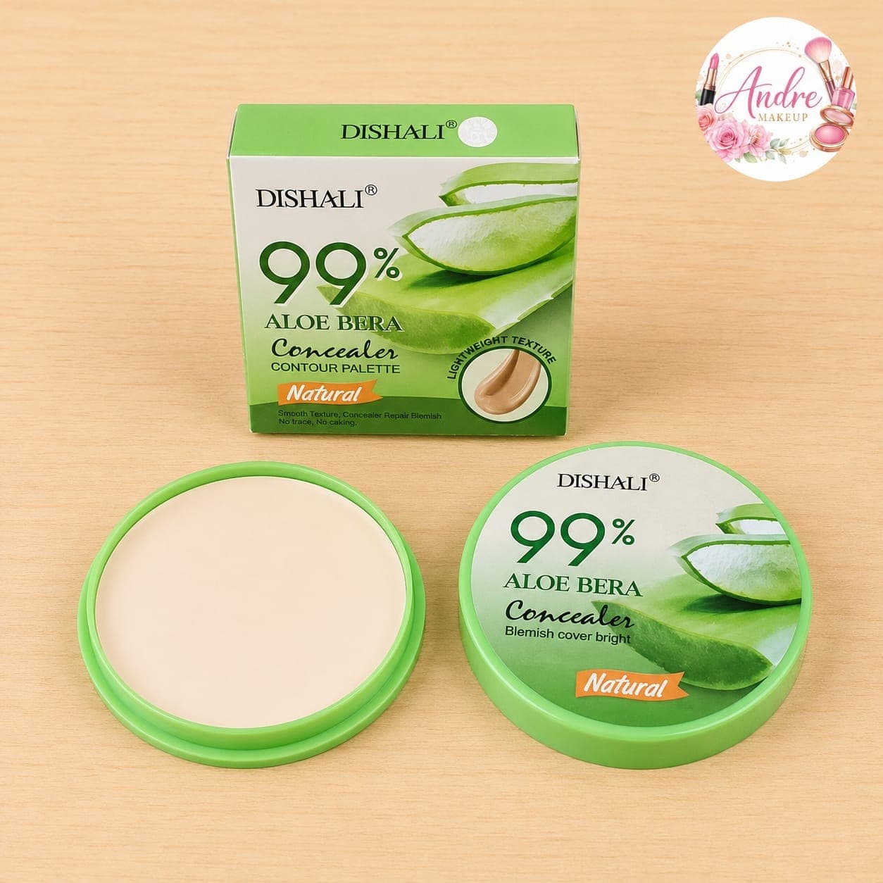 💚✨ Corrector Dishali 99% Aloe Vera – Natural — imagen 1 de 1