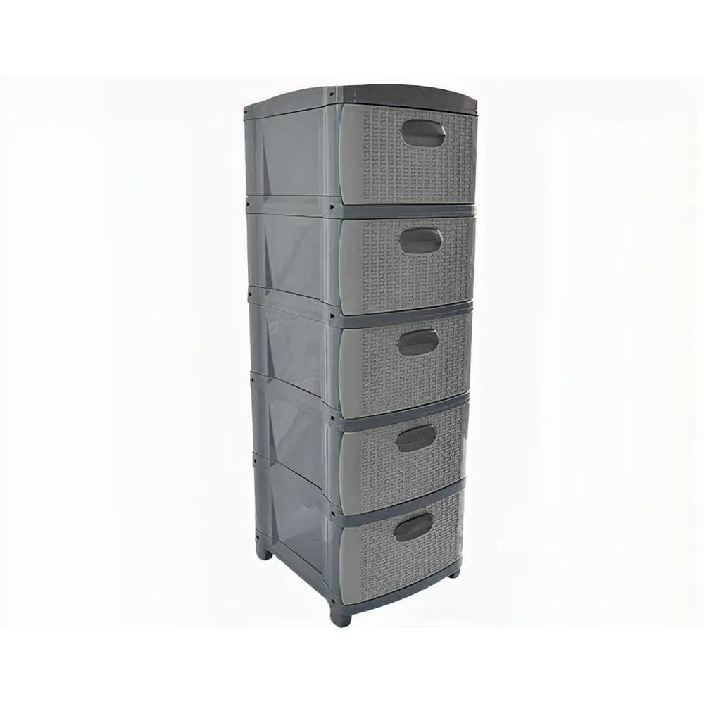 Organizador Rattan Dubai 5 Niveles - Gris Prodehogar