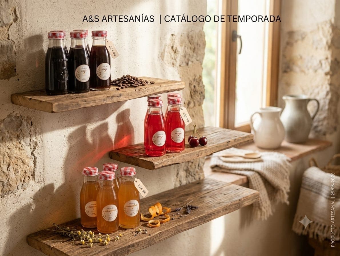 Licores Artesanales A y S — Sabor y tradición en cada botella — imagen 1 de 3