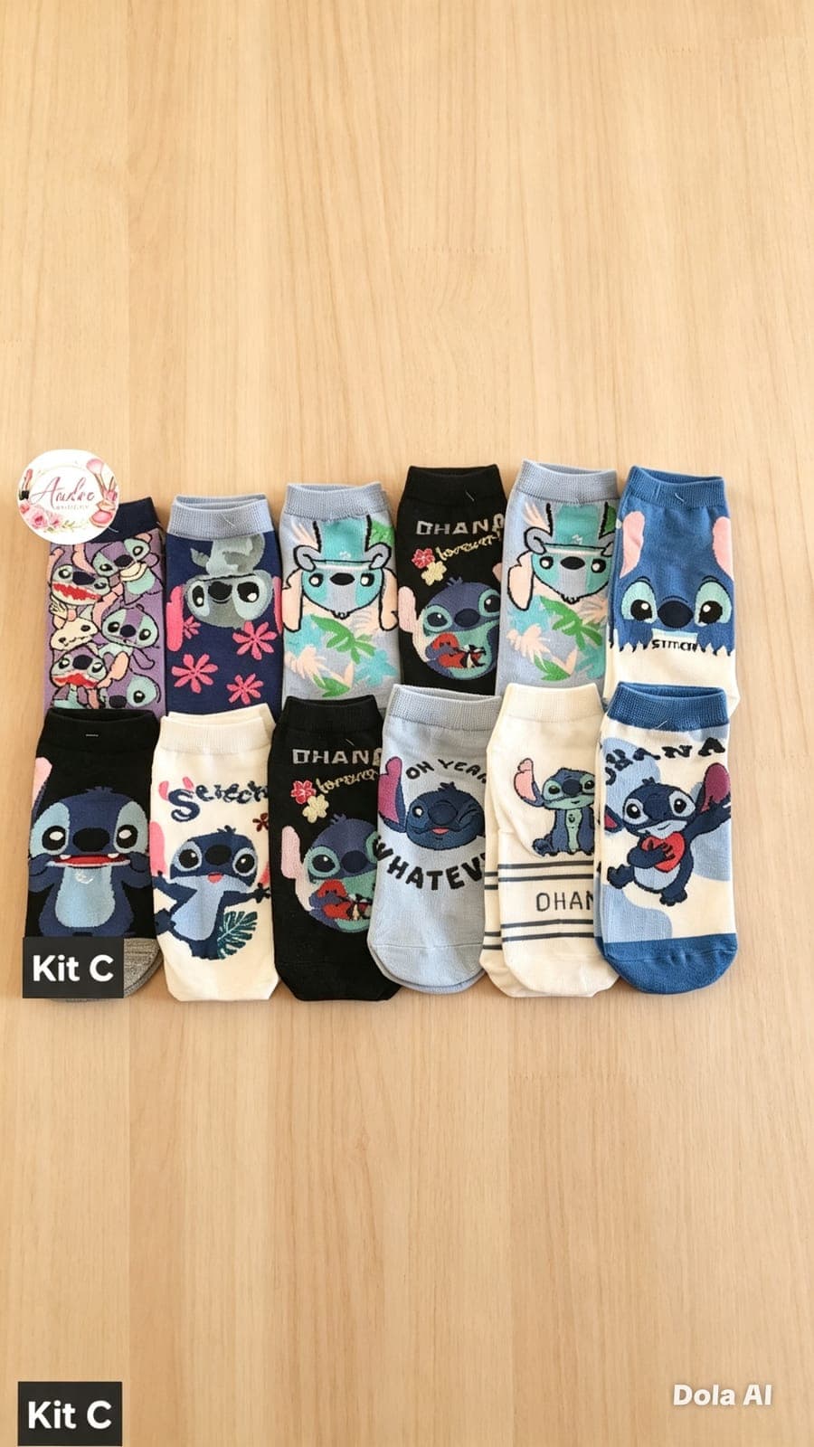 🧦 Kit C – Diseños x 6 pares — imagen 1 de 1