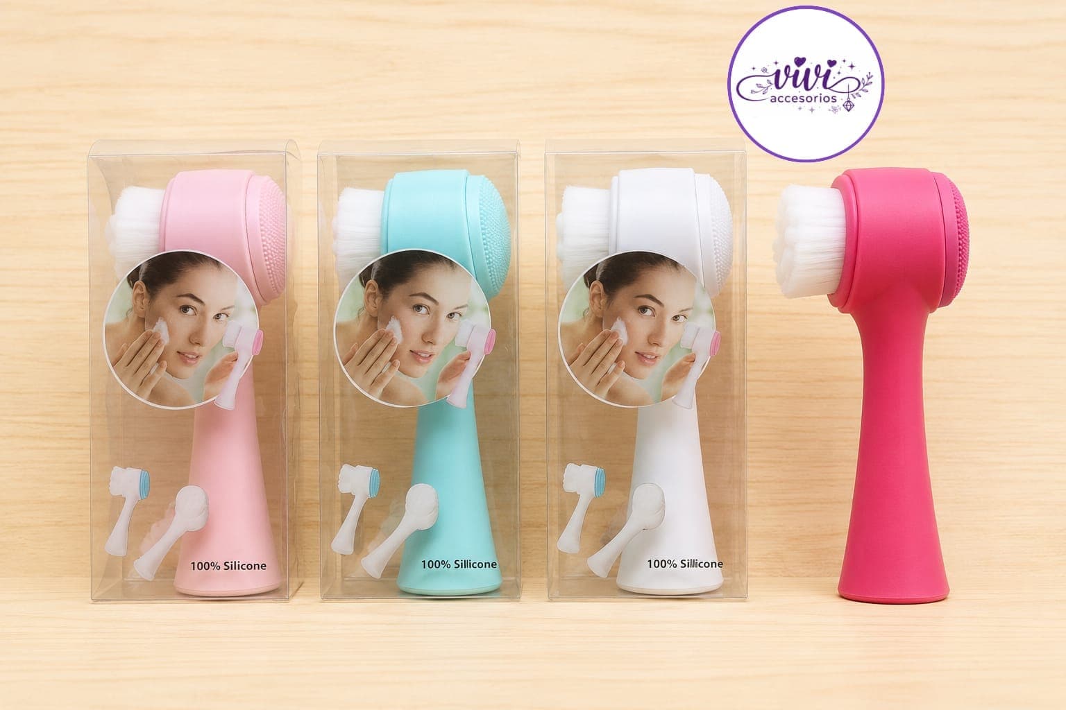 🧼✨ Cepillo facial 2 en 1 ✨🧼 — imagen 1 de 1