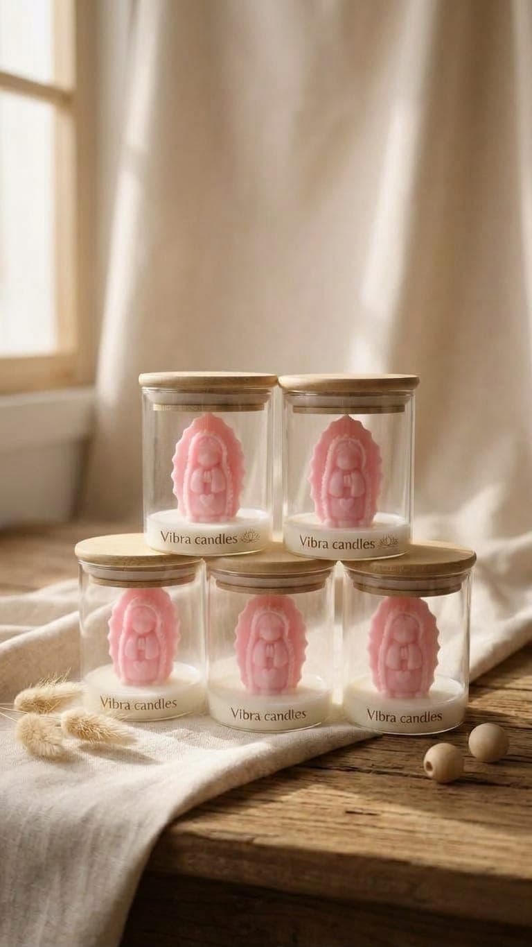 Virgencita Bendición en Cera