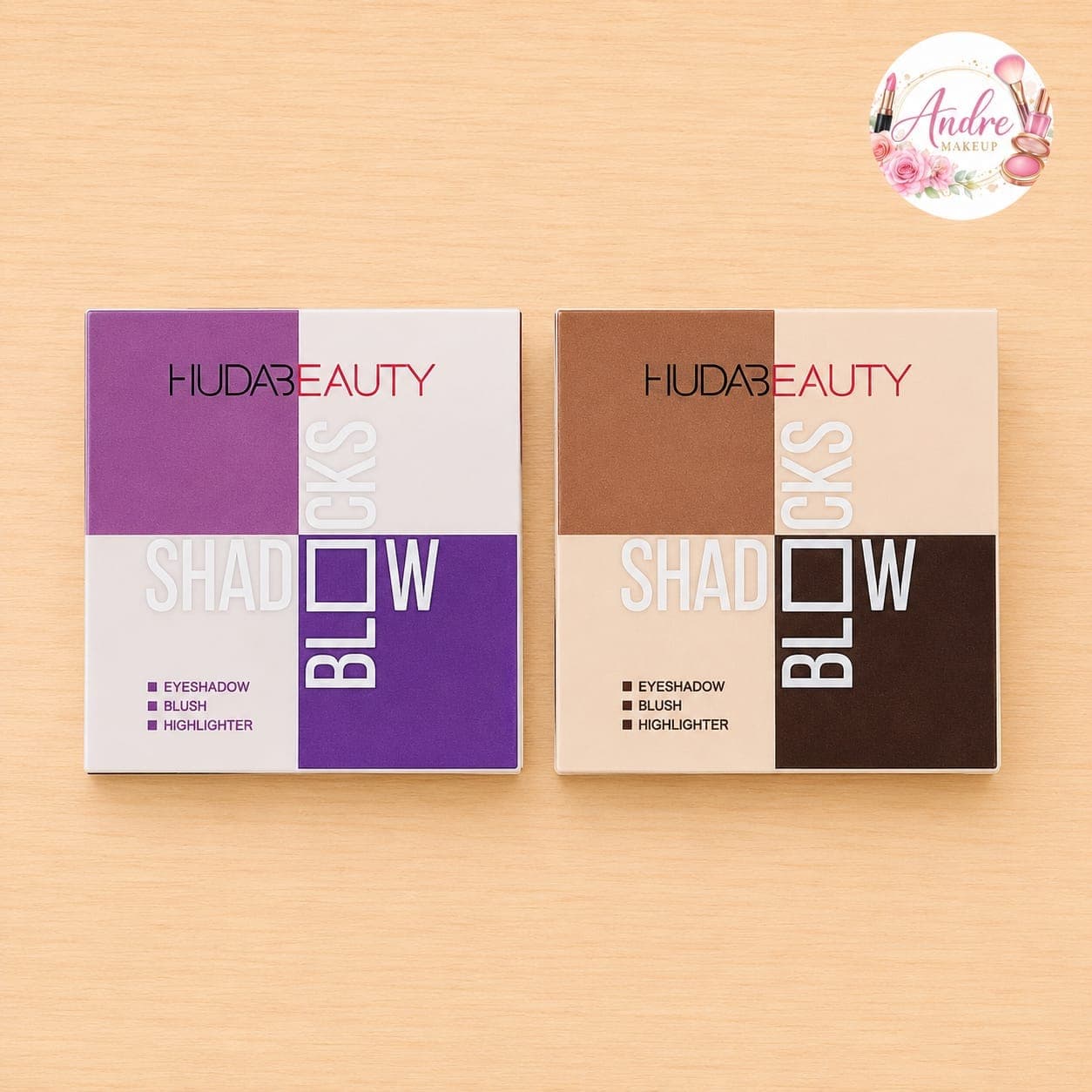 ✨ Paleta 3 en 1 HUDA BEAUTY ✨ — imagen 1 de 2