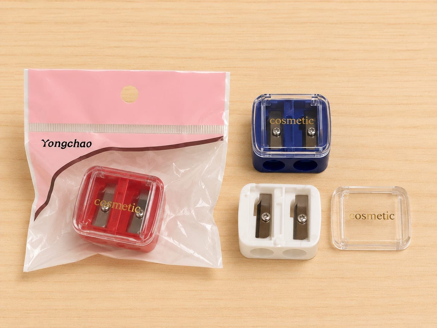Sacapuntas Doble para Maquillaje — imagen 1 de 1