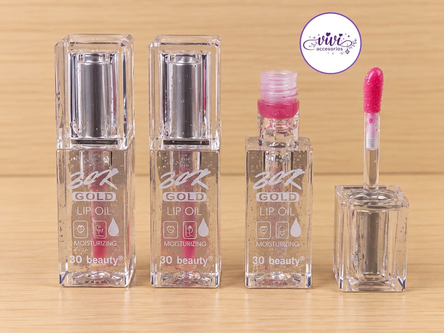 Lip Oil 3Q Beauty – 24K Gold — imagen 1 de 1