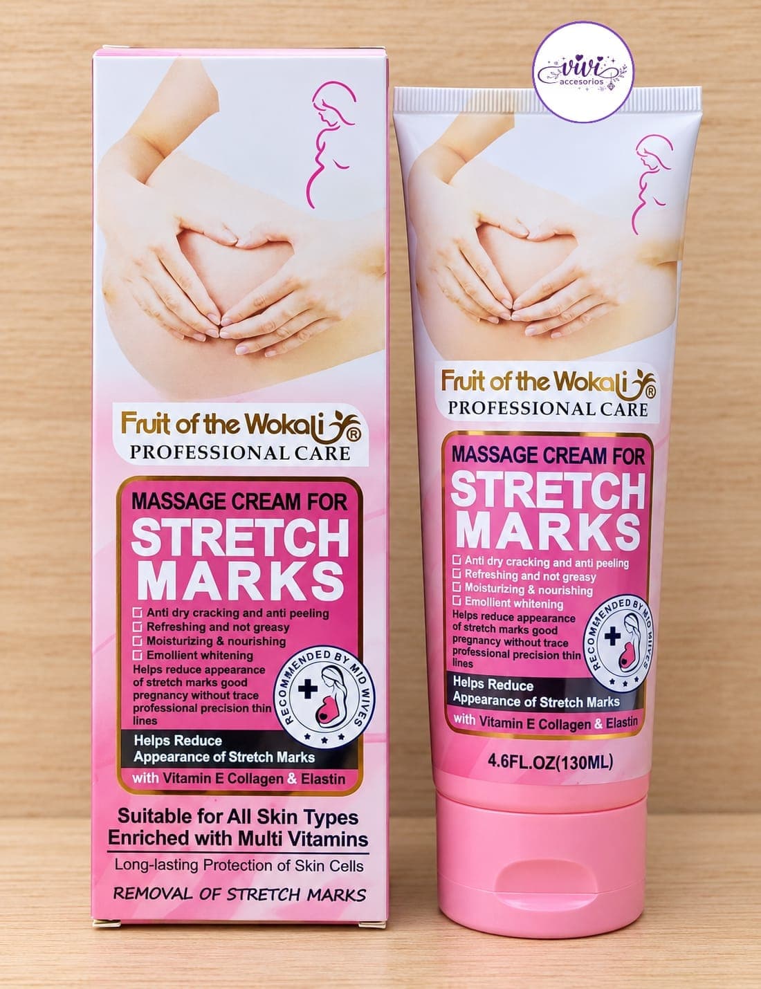 Crema de masaje para estrías 130 ml — imagen 1 de 1