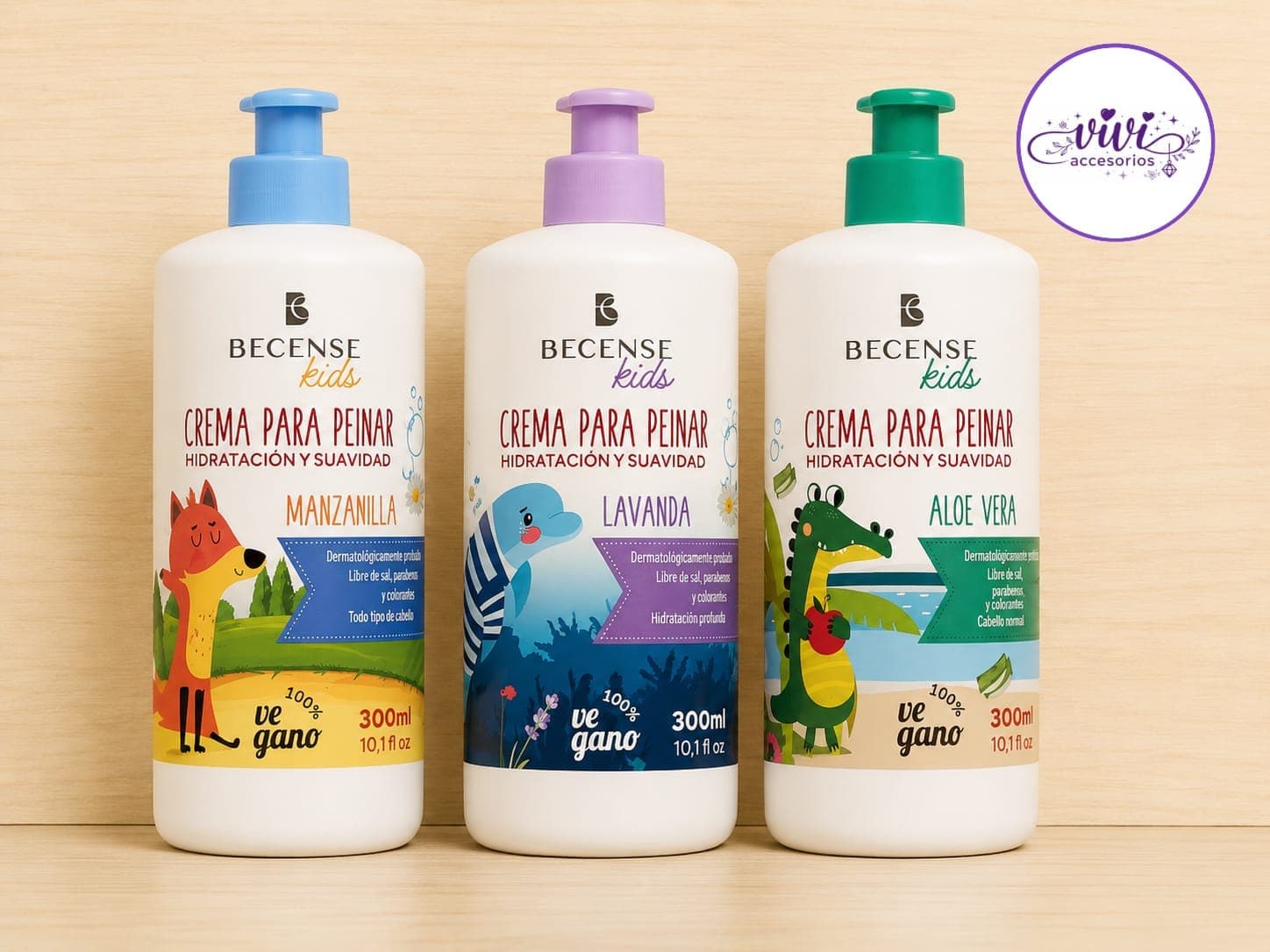 Crema para Peinar Becense Kids – Manzanilla / Lavanda / Aloe Vera — imagen 1 de 1