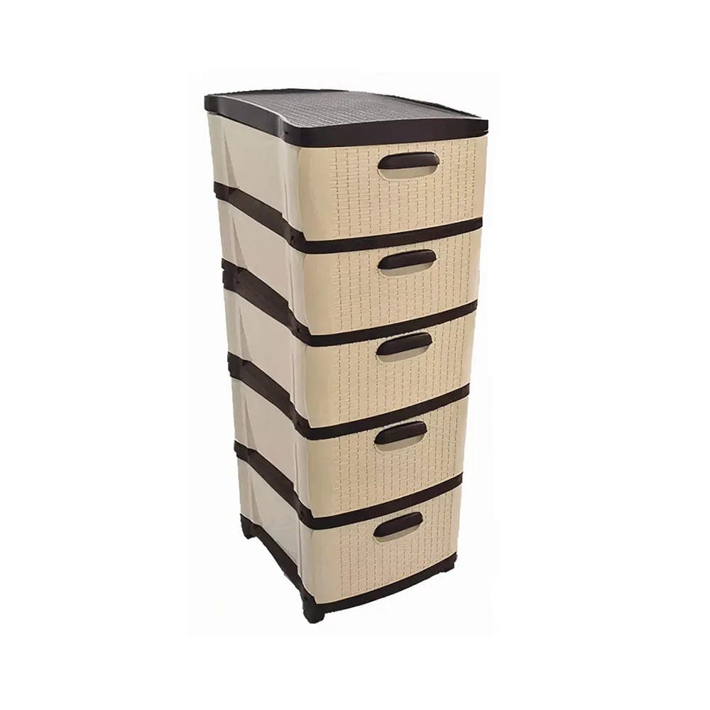 Organizador Rattan Dubai x5 - Clásico Prodehogar