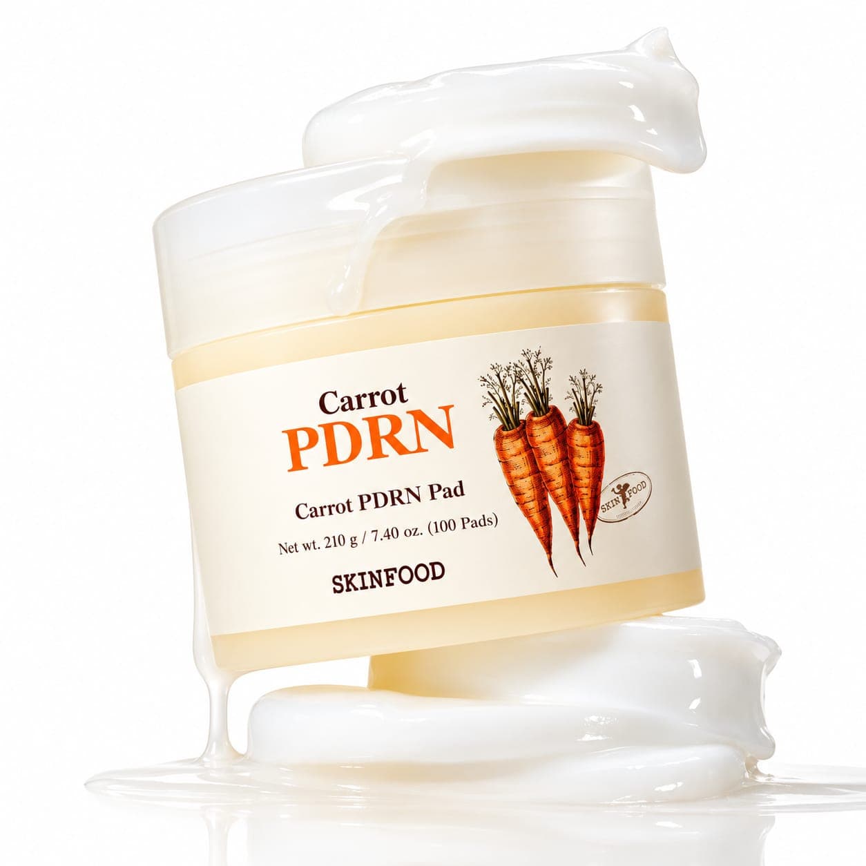 SKINFOOD - Carrot PDRN Pad — imagen 1 de 5
