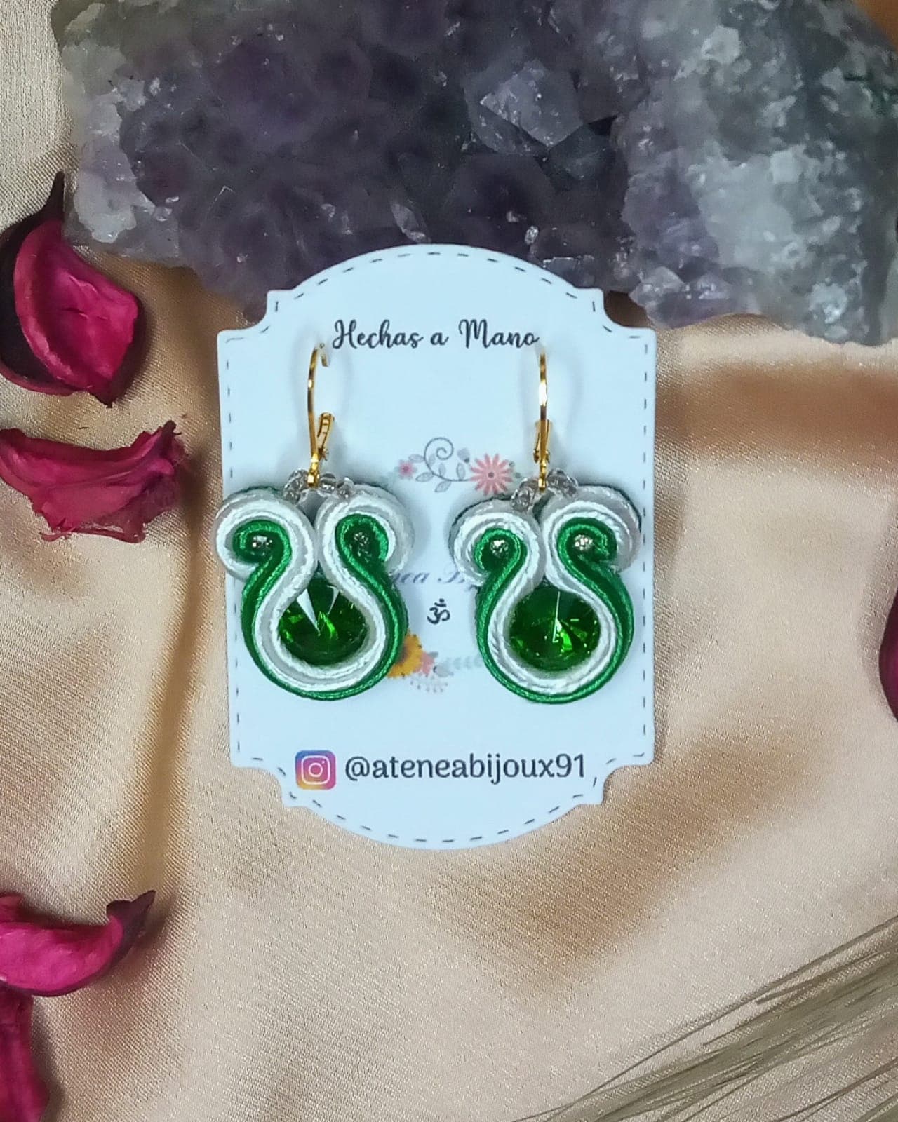 aretes modelo Dalia