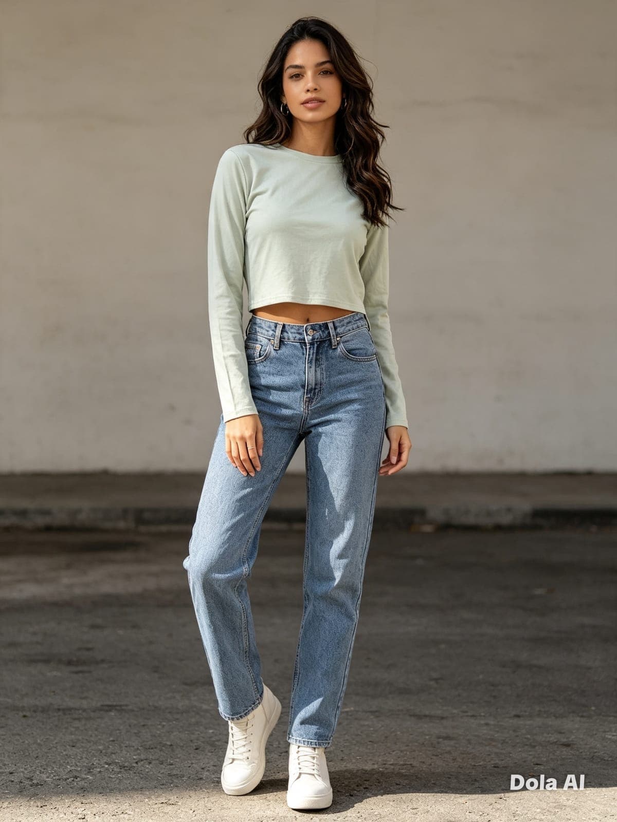 Buzo crop top — imagen 1 de 2
