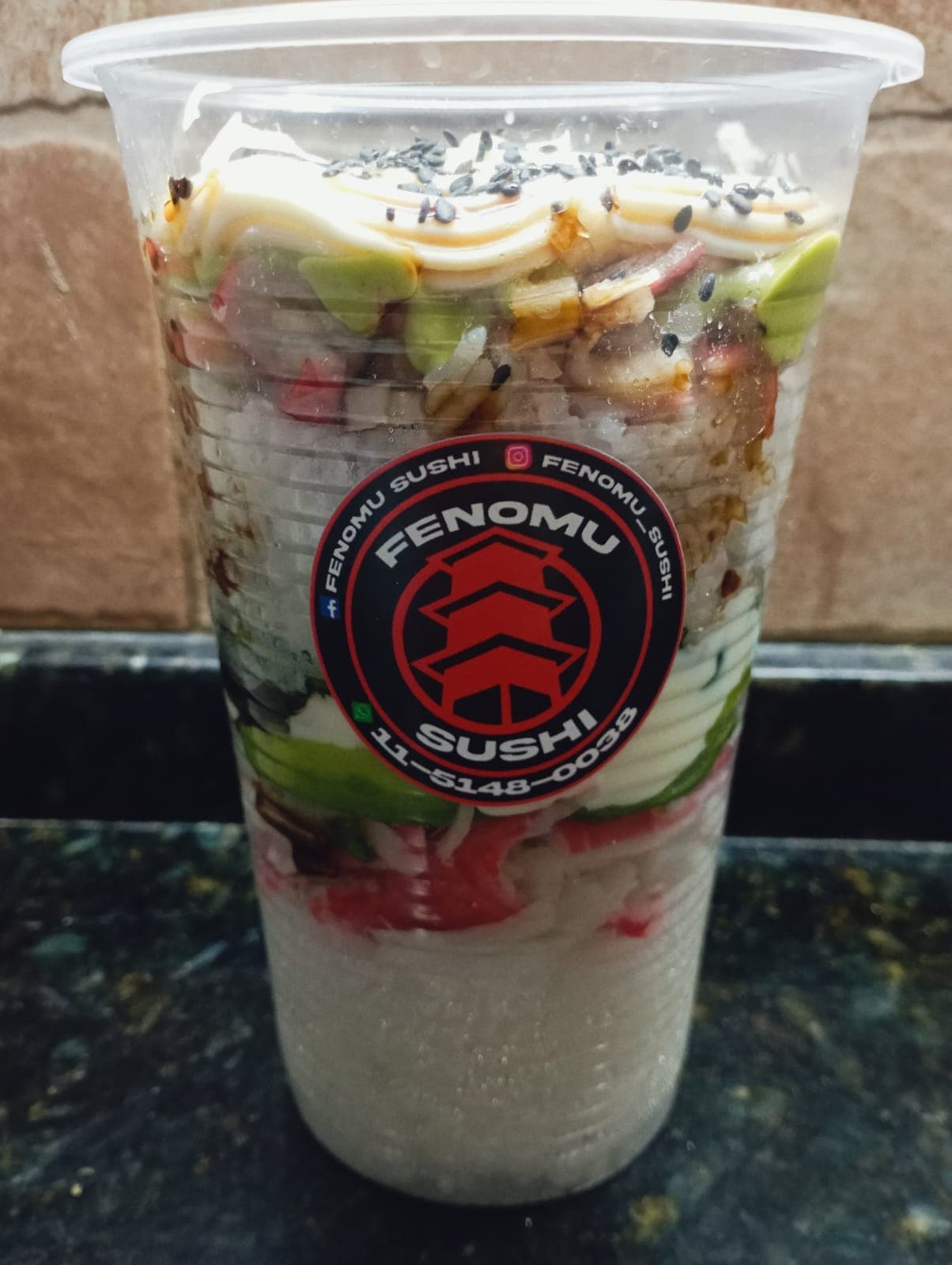 Vaso sushi XL de Kanikama — imagen 1 de 1