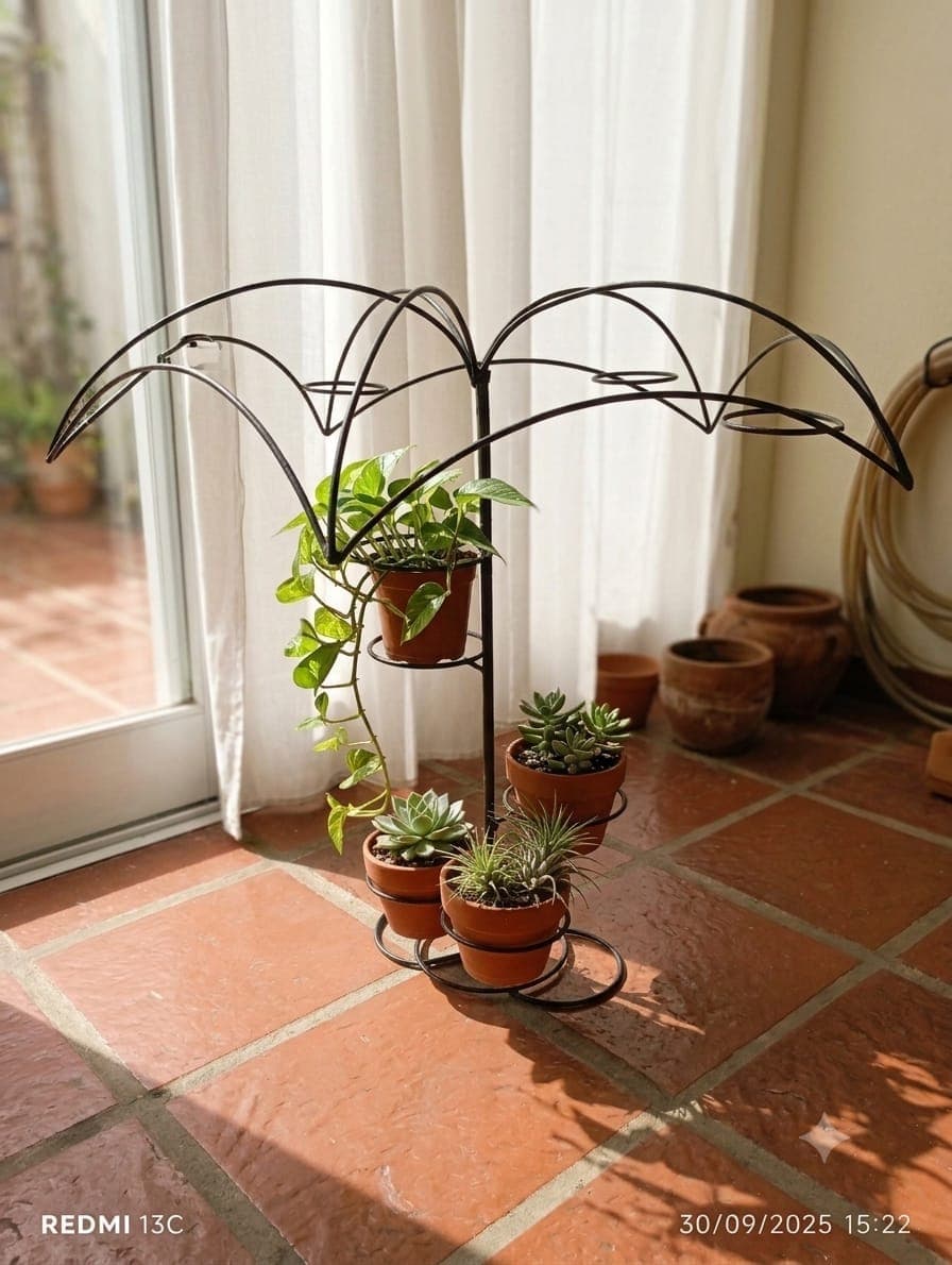 Soporte Metálico para Macetas — imagen 1 de 2