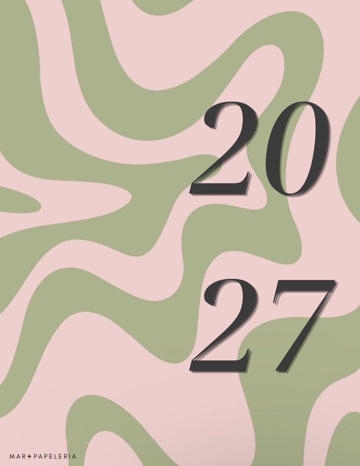 Planner matcha 2027
