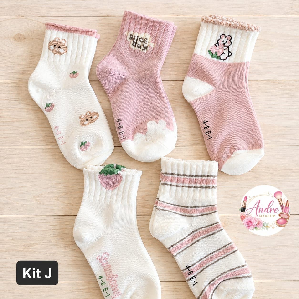 🧦 Kit J – Niña x 5 pares — imagen 1 de 1