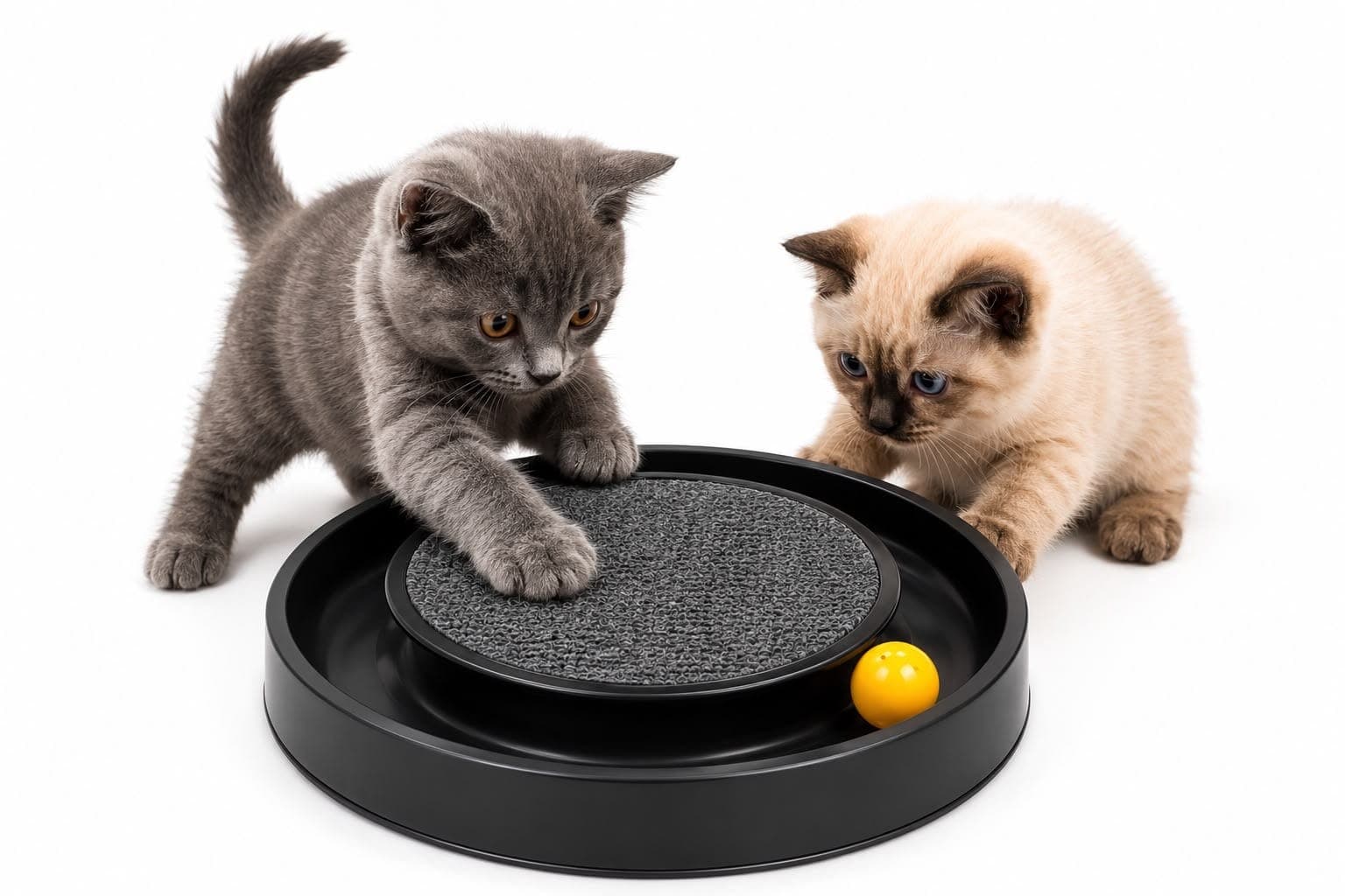 Juguete interactivo para gatos con pelota