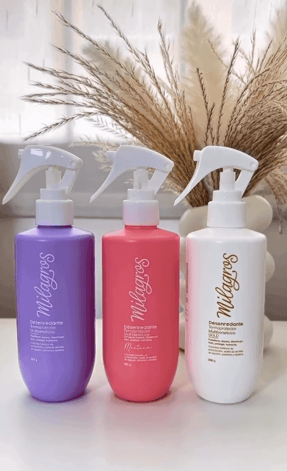Termoprotector desenredante Morado / Martina / o Gold 250g — Milagros
