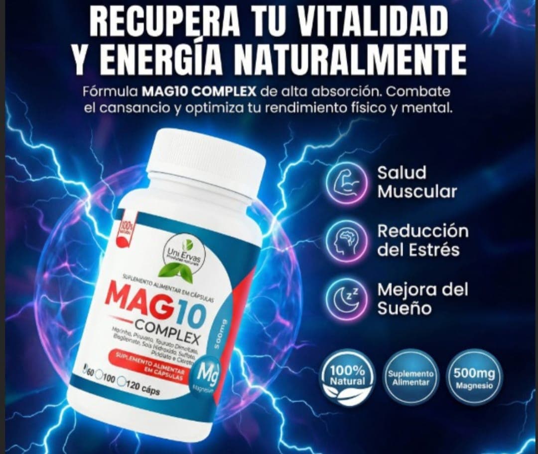 MAGNESIO 10 COMPLEX. MAG 10 — imagen 1 de 2