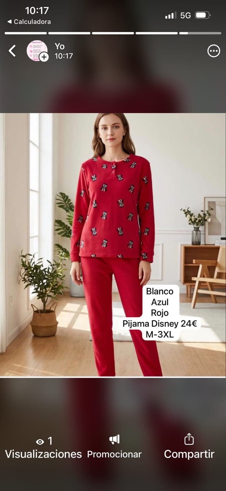 Pijama Rojo
