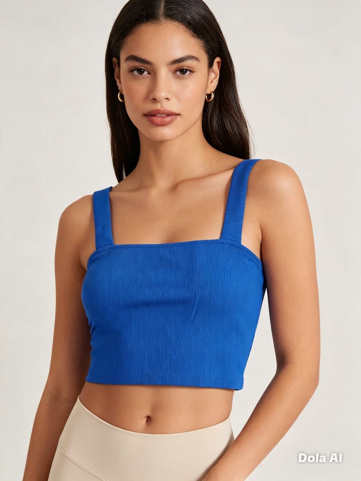 Blusa azul corta — imagen 1 de 1