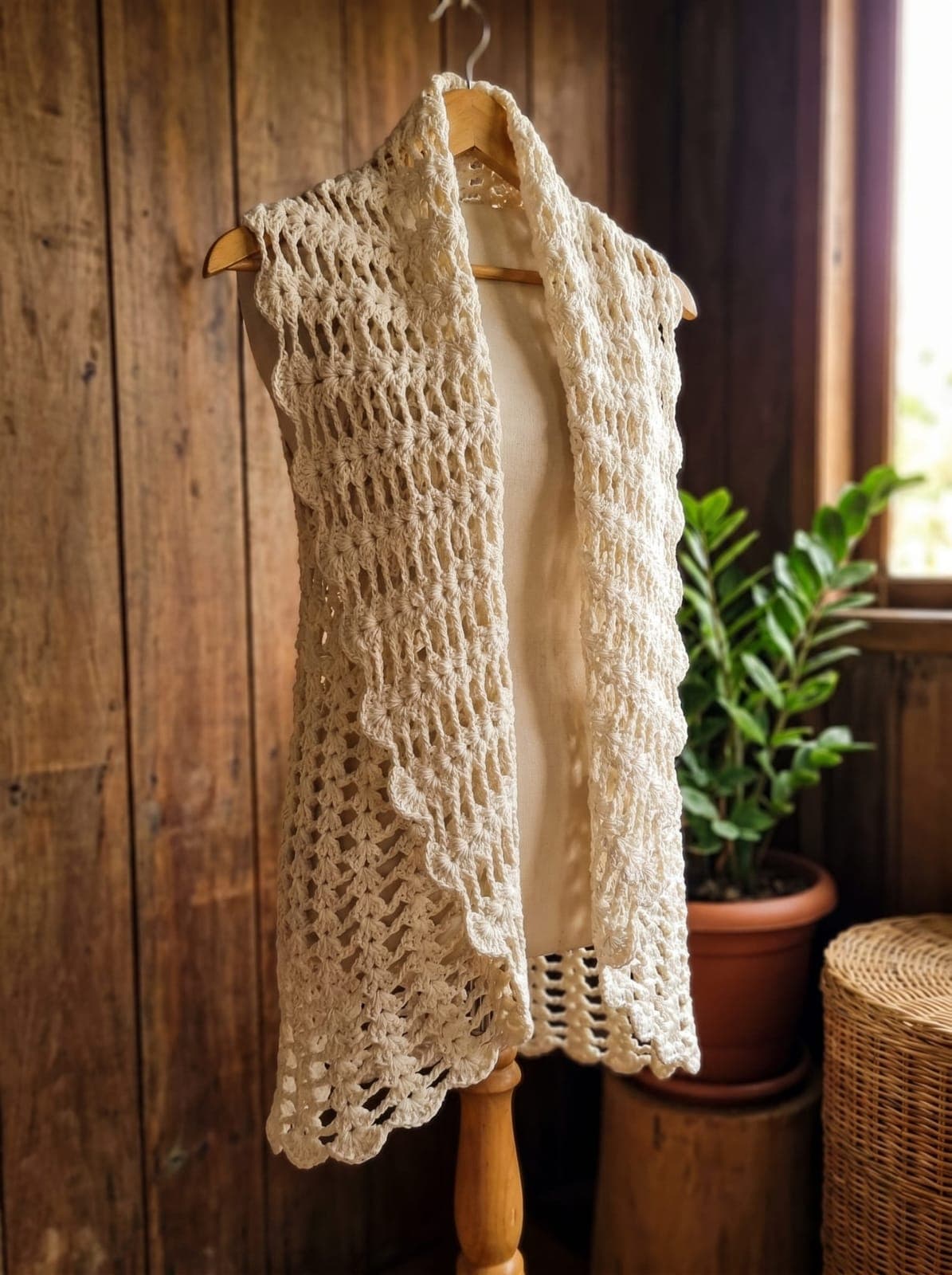 Chalecos Artesanales en Crochet: Elegancia y Estilo Tejido a Mano — imagen 1 de 3