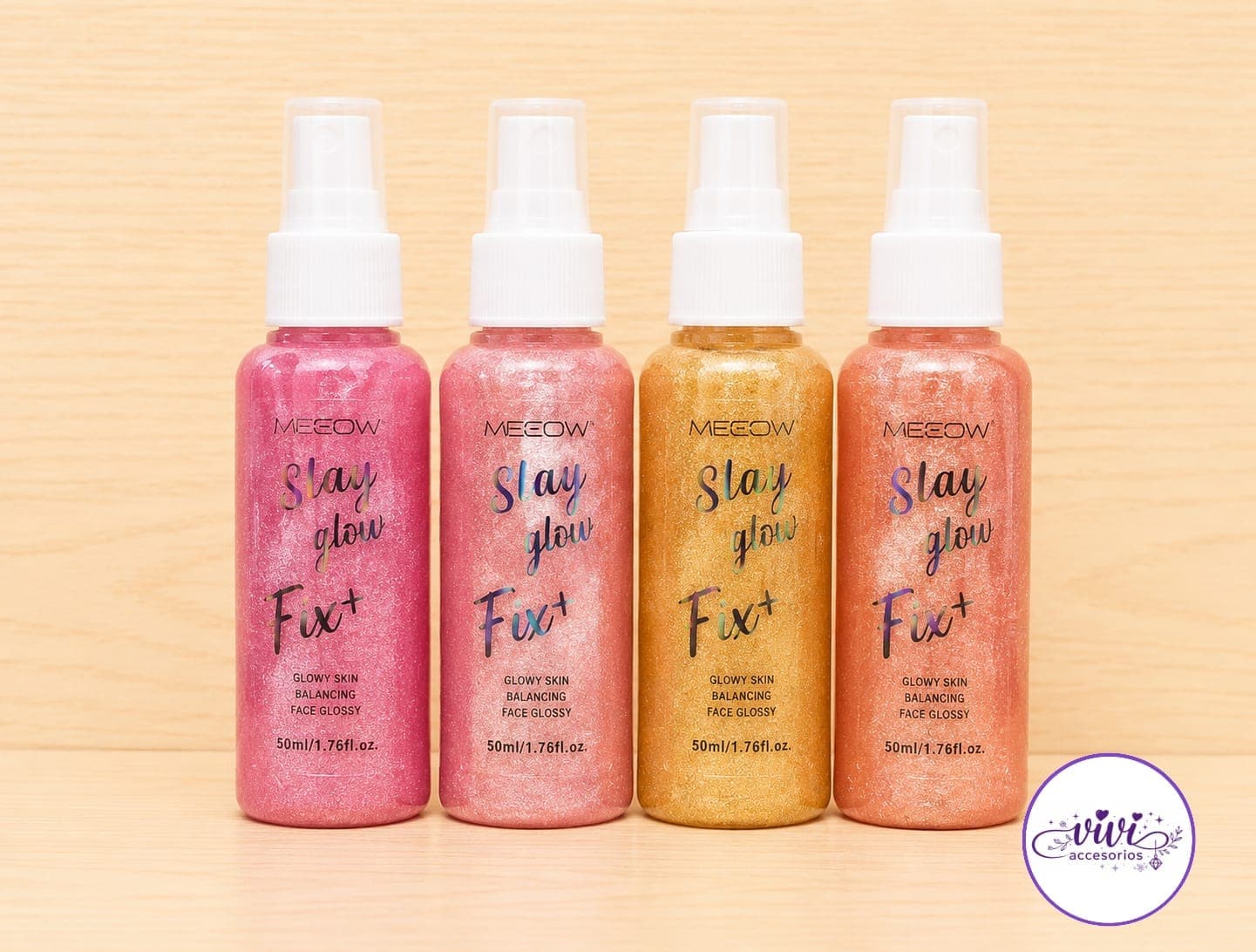 Spray Iluminador “Stay Glow Fix” Meisow — imagen 1 de 1