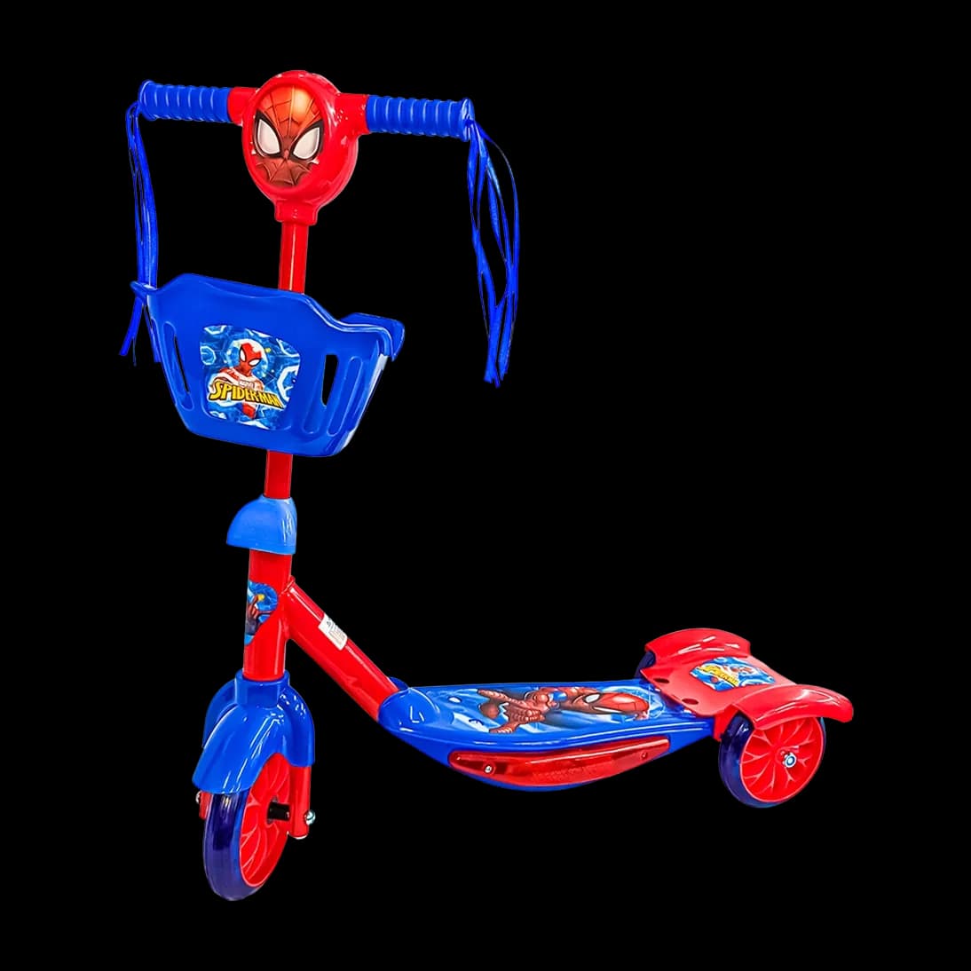 Patineta 3 Ruedas Con Luces Spider Disney