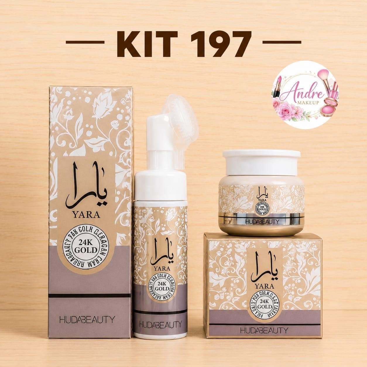 ✨ Kit 197 – Yara 24K Gold — imagen 1 de 1